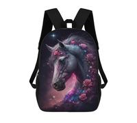 Magical Unicorn Fantasy Art Mochila Escolar Infantil Impresa En 3D 17inch Mochilas De Moda Para Niños De Primaria Y Secundaria
