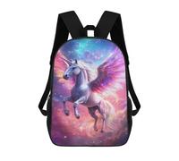 Magical Unicorn Fantasy Artwork -1 Mochila Escolar Infantil Impresa En 3D Para Niños, Mochila De Viaje De Alta Capacidad, Mochilas Para Libros De 17 Pulgadas Para Niños
