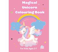 Magical Unicorn Kids Colouring Book: Simple & Cute Majestic Animals