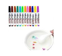 Magical Water Painting Pens for Kids|Magical Water Painting Pen with Spoon,8/Magic Doodle Drawing Pens,Childrens Erasing Whiteboard Markers