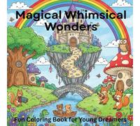 Magical Whimsical Wonders: Fun Coloring Book for Young Dreamers Ages 6-12: 50 Magical Scenes, Cute Creatures & Dreamy Adventures - Easy & Joyful Coloring for Kids