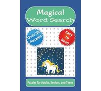Magical Word Search: Word searches with easy to read print about magic, spells, wizards, and more