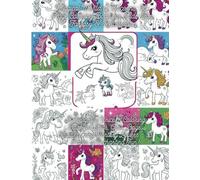 Magical World of Unicorns: 98-Page Coloring Book for Kids-Fan, Fantasy & Relaksation: A Delightful Unicorn Coloring Book for Kids, Girls, Boys, Toddlers, and Fantasy Lovers - 98 Pages of Enchanti