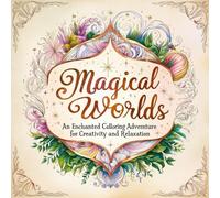 Magical Worlds: An Enchanted Coloring Adventure for Creativity and Relaxation: A Magical Coloring Book Featuring Detailed Illustrations for Stress Relief and Mindfulness