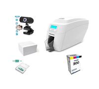 Magicard Paquete de 300 impresoras de tarjetas de identificación de doble cara *Todo para obtener tarjetas de impresión de inmediato*