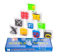 Magicat Set de 10 Mini Juegos Rompecabezas Premium | Juegos educativos de Habilidad e ingenio para niños | Puzzle con Diferentes Niveles | Regalos cumpleaños niños Colegio