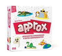 Approx - Juego de Mesa. Party Game para Poner a Prueba tu intuición. Descubre Datos Curiosos y sorprendentes en Este Juego de Cartas para Amigos y Familia. 2-6 Jugadores, Edad 8+