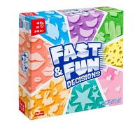 MAGICBOX Fast and Fun Decisions - Juego de Mesa Familiar y en Equipo, Juego de Cartas de Imaginación y Deducción - 2-10 Jugadores, +8 Años, 15 Min - Juego Divertido para Niños y Adultos
