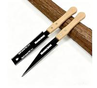 Magicbox Juego de sierras japonesas de 2 piezas con hoja SK5, 300 mm Ryoba doble diente (11/17 TPI) y sierra de puntos, sierra fina para corte de precisión, mango de madera, ideal para carpinteros