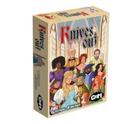 GDM - Knives out - Juego de Mesa de Estrategia - Grupos Grandes - De 3 a 10 Jugadores - A Partir de 10 años. 20 min