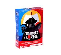 SAVANA Traidores a Bordo - Juego de Mesa - Gran Premio del Juguete 2023 - Juego de Identidad Secreta - Juego de Viaje y de Bolsillo - Juego de Cartas a Partir de 10 años