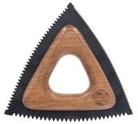 MagicBrush 3232480 - Cepillo para caballos, 14 x 14 x 14 cm, madera, goma, 66 g, ayuda a la salud del pelo, fácil limpieza, caballos, color marrón