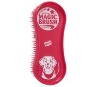 MagicBrush Dog, cepillo para perros, cepillo para pelaje, wild rose, 16,5x6,5x3cm, plástico, cerdas largas y flexibles, lavable