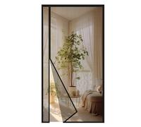 MAGICDOOR Magnetica Mosquitera Puerta Fibra de Vidrio 180x200cm, Apertura Lateral Cortina Mosquitera Malla Fina sin Taladrar Magnetismo Antimosquitos Net Puertas para Salón Dormitorio Balcón