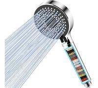 Magichome Cabezal de ducha con filtro de agua dura de 20 etapas, 5 modos