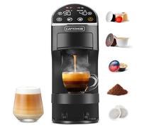 Magician2 Cafetera 5 en 1 para cápsulas Dolce Gusto, Nespresso, Lavazza A Modo Mio, ESE 44mm y Café Molido, Panel Táctil, Auto-Ajuste, Sin Palanca, 20Bar, Máquina Multicápsula Compacta Hogar y Oficina