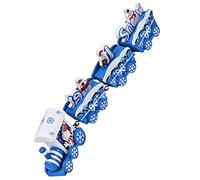 MAGICLULU 1 Caja Tren de Madera Navideño con Muñeco de Azul Decoración de Escritorio para Adorno Festivo para Fiestas