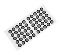 MAGICLULU 1 Hoja Marca de escaneo 3D Punto marcadores Color Agujas reflexivo Marcador de escáner 3D la Mascota Black