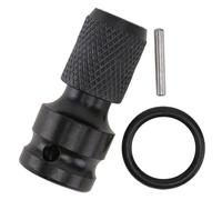 MAGICLULU 1 Juego Adaptador De Llave Eléctrica Adaptador De Llave a Controlador Llave De Mandril De Taladro Adaptador De Mandril De Convertidor De Martillo Electrico Acero Black