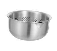 MAGICLULU 1 juego Colador Inoxidable con Bol Mezclador para Lavar Verduras Frutas y Pasta Diseño Ergonómico y de Limpiar