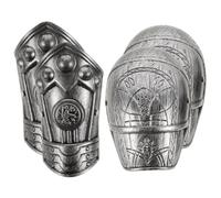 MAGICLULU 1 juego de disfraz de caballero medieval para niños, soldado romano, hombreras, protector de brazo, armadura para disfraz de Halloween