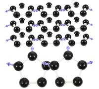MAGICLULU 1 Juego Modelo molecular de carbono kits de modelo juguetes educativos de ciencia ensamblaje del modelo de estructura molecular equipo de enseñanza de la ciencia