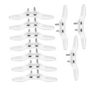 MAGICLULU 1 Juego Piezas De La Cuerda De Control Abrazadera De Cable Ciego Seguridad del Cordón Ciego Seguridad Ciega SOGA Ventana Tacos De Cuerda Ciega Clips De Cable El Plastico 10 Piezas