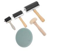 MAGICLULU 1 Juego Rodillo De Pegamento Brayer De Rodillos De Goma Rodillo De Tinta De Impresión Rodillos Brayer Para Manualidades Pintura Brayer Impresoras De Inyección De Tinta