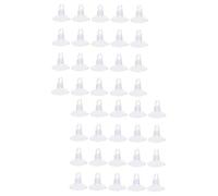 MAGICLULU 1 Juego Ventosas De Succión para Tubo Acuario Fijador De Aire Instalación Compatible Acuario Transparente Eficiencia De Oxigenación 40 Piezas