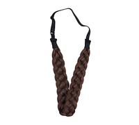 MAGICLULU 1 Pc diadema para niñas diademas elásticas para mujer diadema de moda diadema bandana pelucas peluca marrón diadema trenzada diadema de mujer Bohemia Venda producto bufanda Perder