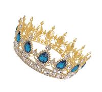 MAGICLULU 1 Pc redonda paseo accesorios nupciales hair topper tocados tiara atractivas joyas para el cabello accesorio para el cabello dulce elegante pedrería horquilla Decorar novia