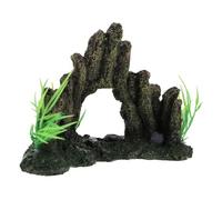 MAGICLULU 1 Pieza Adorno Decorativo para Acuario Escultura de Resina Accesorio para Peceras Decoración Natural para Peces y Plantas