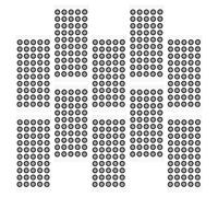 MAGICLULU 10 Hojas de Puntos Reflectantes para escáner: Pegatinas de Puntos de Referencia para Dispositivos de alineación, mapeo y medición de Captura de Movimiento y escaneo 3D.