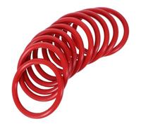 MAGICLULU 10 Juntas Tóricas de Silicona para Cafetera Espresso, Anillo de Sellado Rojo, Diseño de Alta Precisión, Resistente al Calor, 10 Pcs, para Pistón de Cafetera, Repuesto