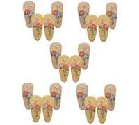 MAGICLULU 10 Pares Horquilla Pasador De Pelo Floral Clips De Bebé Para El Cabello Pasadores De Pelo Para Niños Pequeños Sombreros De Plantas La Fábrica Aleación Niño Pequeño Corbata De Moño