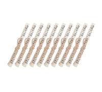 MAGICLULU 10 Pergaminos de Bendición Puerta Mitzvá Kosher, Rollos Judíos Preenrollados 7,5 X 1 Cm, Símbolos Religiosos para Marcos de Puertas, Decoración Espiritual del Hogar
