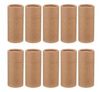 MAGICLULU 10 Piezas Caja De Tubo De Papel De Botella De Aceite Esencial Contenedores De Papel Kraft Tubos De Cartón Cerca De Mí Tubo De Montaje De Papel Frontal Caja De Cartón Desodorante