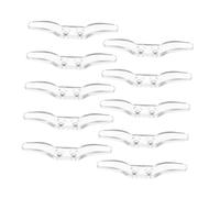 MAGICLULU 10 Piezas Ganchos Transparentes para Persianas Enrollables Soporte Resistente para Cuerdas de Cortinas Sujetador Seguro y para Hogar y Oficina