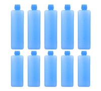 MAGICLULU 10 Piezas Paquete de Hielo Reutilizable Azul para Refrigeración Portátil Bloque de Enfriamiento Compacto y Temperaturas Bajas Constantes para Celebracion Verano en Comidas Diarias