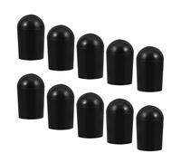 MAGICLULU 10 Tapones de Anclaje de Goma para Contrabajo y Violonchelo, Diseño Cómodo Que Minimiza Vibraciones, Alfombrillas Antideslizantes Negras para Músicos Profesionales y Principiantes