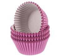 MAGICLULU 100 Capacillos para Hornear Cupcakes de Papel a Prueba de Grasa Moldes Desechables Color Púrpura para Muffins Vasos Multiusos para Repostería 100 Unidades Ideales para Uso