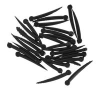 MAGICLULU 100 Piezas Picos de Pájaro de Plástico Negro Realistas para Manualidades y Juguetes, Resistentes a Daños y Versátiles para Accesorios de Peluche y Exhibiciones