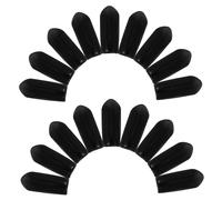 MAGICLULU 100 piezas Protectores de Extremos para Diademas de Goma Accesorios para Tocados de Pelo y Pinzas Tapones de Seguros y Duraderos para DIY para Cinta de Pelo Deportiva y Fiesta