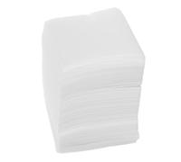 MAGICLULU 100 piezas Toallitas Industriales Antiestáticas sin Pelusa Papel Absorbente para Limpieza de Pantallas Electrónicas y Cámaras Blanco Paquete de Unidades