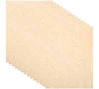 MAGICLULU 100 Unidades Papel Alimentario Natural Resistente Grasa para Envolver Pan y Hamburguesas, Láminas de Papel Encerado de 20x25 Cm para Cocina y Parrilla, 100 Hojas