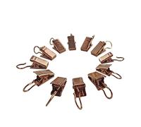 MAGICLULU 100piezas Clip De Cortina De Metal Anillos para Cortinas con Ganchos por Paquete para Decoración De Ventanas y Organización De