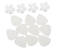 MAGICLULU 100piezas Púa de Guitarra de Acero Inoxidable Borde Liso Púas para Guitarra Acústica Accesorios de Instrumentos Musicales para Principiantes Rock y Jazz