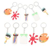 MAGICLULU 10piezas Llavero de Artístico con Colgantes de Dibujos Animados Accesorios para Llaves y Coche Decoración Práctica y Resistente Regalo para Mejor Amiga