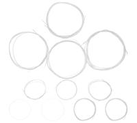 MAGICLULU 11 Piezas Cuerdas de Oud Plateadas de Nylon y Aleación de Cobre Recubrimiento Resistente y Tacto Cómodo para Práctica Diaria y Presentaciones Profesionales