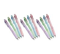 MAGICLULU 12 Piezas Bolígrafo Multicolor Retráctil de 4 Tintas Plástico Resistente para Oficina y Escritura Creativa, Adecuado para Estudiantes y Adultos en Navidad Color Aleatorio